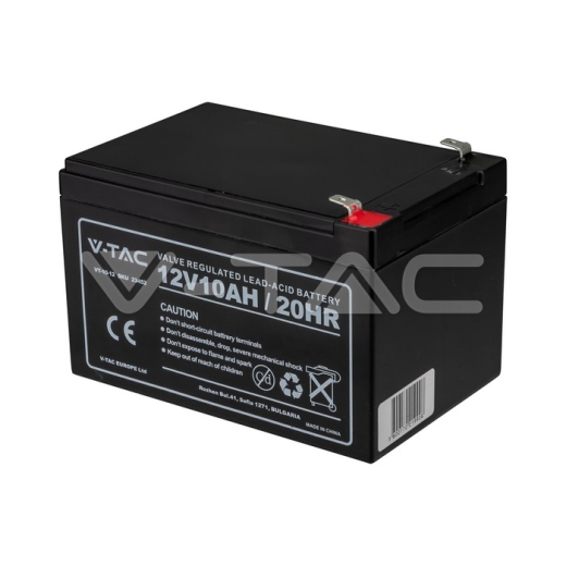 10Ah 12V свинцево-кислотний акумулятор T2 178*35*60(67) мм 10Ah 12V свинцево-кислотний акумулятор T2 178*35*60(67) мм