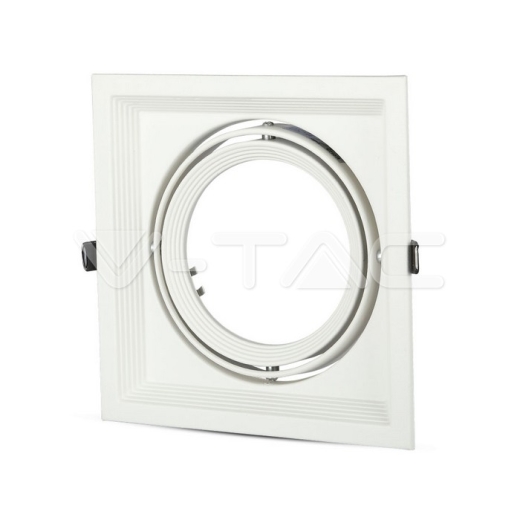 1 x AR111 Fitting White 1 x AR111 Fitting White
