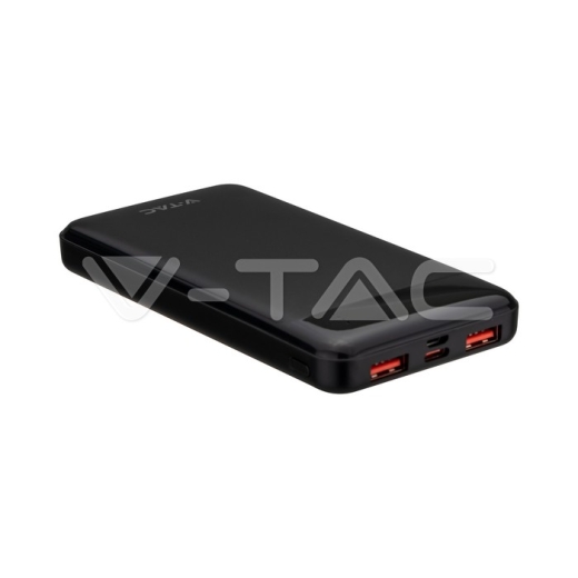 10000mAh Fast Charger Power Bank Black - 3