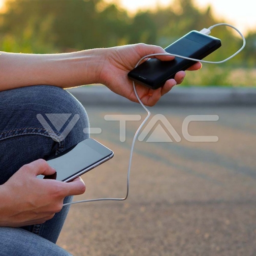 10000mAh Fast Charger Power Bank Black - 9