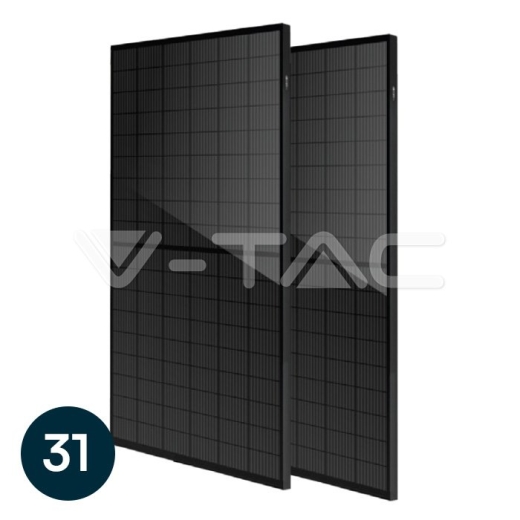 410 Вт моно сонячна панель 1722x1134x35 мм чорна 31 шт. піддон РІВЕНЬ 1 410 Вт моно сонячна панель 1722x1134x35 мм чорна 31 шт. піддон РІВЕНЬ 1