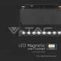 10 Вт світлодіодний магнітний SMART Tracklight чорний корпус 3 в 1 - 2