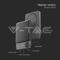 10000mAh 9mm Wireless Magnetic Power Bank сірий - 5