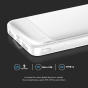 10000mAh Fast Charger Power Bank Білий - 7